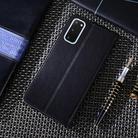 For Samsung Galaxy S20 FE Non-Magnetic Retro Texture Horizontal Flip Leather Case with Holder & Card Slots & Wallet(Black) - 3