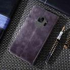 For Samsung Galaxy S9 Non-Magnetic Retro Texture Horizontal Flip Leather Case with Holder & Card Slots & Wallet(Grey) - 3