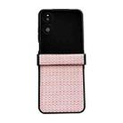 For Xiaomi Mix Flip 2 Fantasy Weave Pattern Three-piece Set Protective Phone Case(Pink) - 1