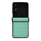 For Xiaomi Mix Flip 2 Fantasy Weave Pattern Three-piece Set Protective Phone Case(Green) - 1