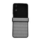 For Xiaomi Mix Flip 2 Fantasy Weave Pattern Three-piece Set Protective Phone Case(Gray) - 1