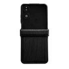 For Xiaomi Mix Flip 2 Three Parts Vertical Texture Protective Phone Case(Black) - 1