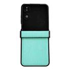 For Xiaomi Mix Flip 2 Three Parts Vertical Texture Protective Phone Case(Green) - 1