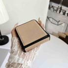 For Xiaomi Mix Flip 2 Three Parts Vertical Texture Protective Phone Case(Khaki) - 3