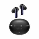 USAMS Echo E02 ANC and ENC In-Ear TWS Wireless Bluetooth Earphones(Black) - 1