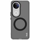 For vivo V50 / V50e IMAK Chocolate Series TPU + PET MagSafe Phone Case(Black) - 2