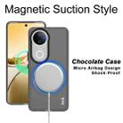 For vivo V50 / V50e IMAK Chocolate Series TPU + PET MagSafe Phone Case(Black) - 3