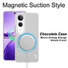 For vivo V50 Lite 5G IMAK Chocolate Series TPU + PET MagSafe Phone Case(White) - 3