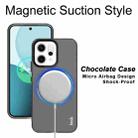 For OPPO Reno14 Pro Global IMAK Chocolate Series TPU + PET MagSafe Phone Case(Black) - 3