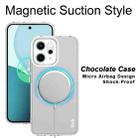 For OPPO Reno14 Pro Global IMAK Chocolate Series TPU + PET MagSafe Phone Case(White) - 3