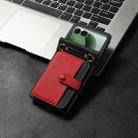 For Motorola Razr 60 Ultra / Ultra 2025 Crossbody Color Matching Folding Phone Case(Red) - 2