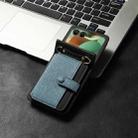 For Motorola Razr 60 / Razr 2025 Crossbody Color Matching Folding Phone Case(Sky Blue) - 2