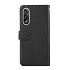 For OnePlus Nord 5 ABEEL Delicate Texture Splicing RFID Leather Phone Case(Black) - 3