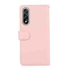 For OnePlus Nord 5 ABEEL Delicate Texture Splicing RFID Leather Phone Case(Pink) - 3