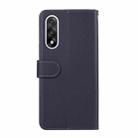 For OnePlus Nord 5 ABEEL Delicate Texture Splicing RFID Leather Phone Case(Blue) - 3