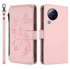 For Xiaomi Civi 3 Butterfly Love Flower Multi-card Zipper Wallet Leather Phone Case(Pink) - 2