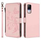 For Xiaomi Civi 1S Butterfly Love Flower Multi-card Zipper Wallet Leather Phone Case(Pink) - 2