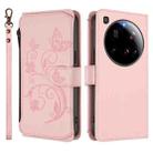 For Xiaomi 15 Ultra Butterfly Love Flower Multi-card Zipper Wallet Leather Phone Case(Pink) - 2
