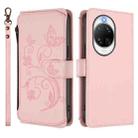 For Huawei nova 14 Ultra Butterfly Love Flower Multi-card Zipper Wallet Leather Phone Case(Pink) - 2