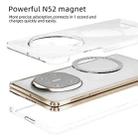 For Huawei Mate X6 ABEEL Transparent MagSafe Magnetic Scratch-resistant PC Phone Case(Transparent) - 3