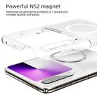 For Huawei Pura X ABEEL Transparent MagSafe Magnetic Scratch-resistant PC Phone Case(Transparent) - 3
