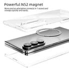 For Samsung Galaxy Z Fold Special 5G ABEEL Transparent MagSafe Magnetic Scratch-resistant PC Phone Case(Transparent) - 3