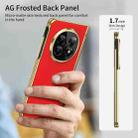 For OPPO Find N5 Integrated AG Frosted Vacuum Plating Phone Case(Red) - 2