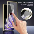 For OPPO Find N5 Integrated AG Frosted Vacuum Plating Phone Case(Purple) - 3