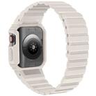 For Apple Watch 38 / 41mm xDfind Magnetic Silicone Watch Band with Integrated Watch Cover(Sarlight) - 2