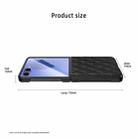 For Samsung Galaxy Z Flip7 5G Integrated Full Coverage Diamond Texture Phone Case(Green) - 3