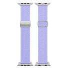 For Apple Watch 38 / 40 / 41 / S10 42mm DUX DUCIS Mixture Ultra Series Magnetic Buckle Nylon Braided Strap(Misty Purple) - 2