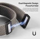 For Apple Watch 42 / 44 / 45 / 46 / 49mm DUX DUCIS Mixture Ultra Series Magnetic Buckle Nylon Braided Strap(Clay) - 3