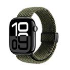 For Apple Watch 42 / 44 / 45 / 46 / 49mm DUX DUCIS Mixture Ultra Series Magnetic Buckle Nylon Braided Strap(Starry Olive) - 1
