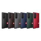 For Samsung Galaxy Z Fold7 5G Integrated Webbing Card Slot Litchi Skin Pasting Phone Case(Black) - 2