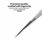 i2C NS Series Super Alloy High Precision Stainless Steel Super Hard Extra Tip Flying Wire Tweezers, Model:NS-04/02/03 Set - 3