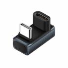 240W 80Gbps Type-C Full Function Adapter, Model:U-shaped Male to Female(Blue) - 1