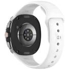 For Samsung Galaxy Watch8 / 8 Classic xDfind Reverse Buckle Silicone Watch Band(White) - 2