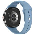 For Samsung Galaxy Watch8 / 8 Classic xDfind Reverse Buckle Silicone Watch Band(Blue) - 2
