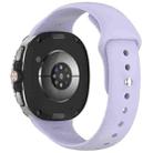 For Samsung Galaxy Watch8 / 8 Classic xDfind Reverse Buckle Silicone Watch Band(Purple) - 2