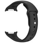 For Samsung Galaxy Watch8 / 8 Classic xDfind Reverse Buckle Silicone Watch Band(Black) - 3