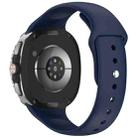 For Samsung Galaxy Watch8 / 8 Classic xDfind Reverse Buckle Silicone Watch Band(Midnight Blue) - 2