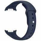 For Samsung Galaxy Watch8 / 8 Classic xDfind Reverse Buckle Silicone Watch Band(Midnight Blue) - 3