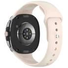 For Samsung Galaxy Watch8 / 8 Classic xDfind Reverse Buckle Silicone Watch Band(Starlight) - 2