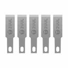 2uul 5 in 1 DA28 FlatCut Solder Pad Underfill Glue Fast Removal Blades - 1