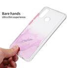 For Huawei P Smart 2020 Marble Pattern Glittery Powder Shockproof TPU Case with Detachable Buttons(Baby Blue) - 2