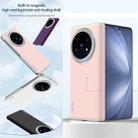For vivo X Fold5 SULADA Skin Feel Liquid Leather Shockproof Phone Case(Pink) - 2