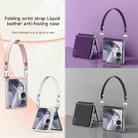 For Xiaomi Mix Flip 2 SULADA Skin Feel Liquid Leather Shockproof Phone Case(Purple) - 2