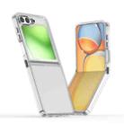 For Samsung Galaxy Z Flip6 / Flip7 FE Shine High Transparency Acrylic Phone Case(White) - 1