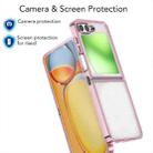 For Samsung Galaxy Z Flip6 / Flip7 FE Shine High Transparency Acrylic Phone Case(Pink) - 3