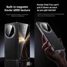 For Honor Magic V5 SULADA 600D Kevlar Texture PC Shockproof Phone Case(Brown) - 2